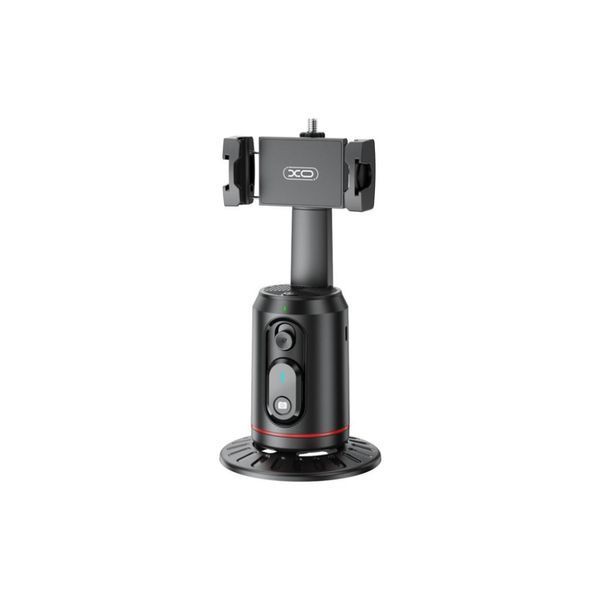 Монопод XO SS16 facial tracking automatic AI Bluetooth tracking selfie stick Чорний 00000000645 фото