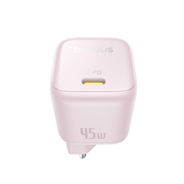 МЗП Baseus PicoGo GaN Fast Charger 1C 45W Pink P10176800413-00 00000000755 фото