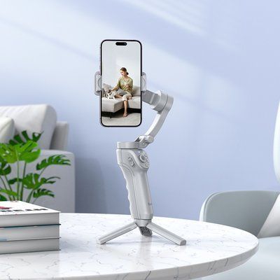 Стедікам-трипод HOCO K24 Support 3-axis smart gimbal Gray 00000000643 фото