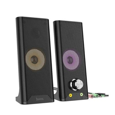 Комп'ютерні колонки Hoco DS32 Combined colorful speaker Black 00000002060 фото