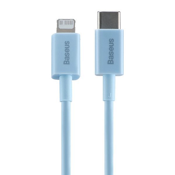 PD кабель Baseus Superior Series Fast Charging Data Cable Type-C to iP PD 20W 1m Blue CAYS001903 00000000955 фото