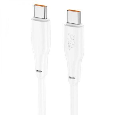PD Кабель HOCO X93 Force 60W fast charging data cable Type-C to Type-C 2m. White 00000001061 фото