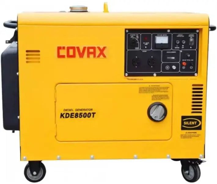 Генератор дизельний Covax KDE8500T (6/6,5KW DIESEL SILENT) (AUTOMAT START) 00000011452 фото