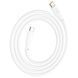PD Кабель HOCO X93 Force 60W fast charging data cable Type-C to Type-C 2m. White 00000001061 фото 3