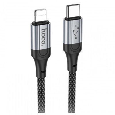 PD Кабель HOCO X102 Fresh PD charging data cable iP 27W/1m. Black 00000000347 фото