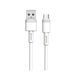Кабель XO NB-Q166 fast charging usb cable for Type-c 5A/1m Білий 00000000961 фото 1