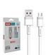 Кабель XO NB-Q166 fast charging usb cable for Type-c 5A/1m Білий 00000000961 фото 2