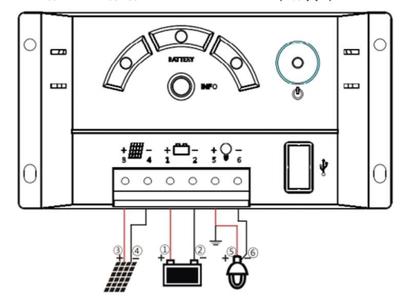 Контролер заряду АКБ Altek P-10А/12V-USB 00000009176 фото