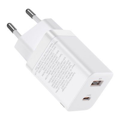 МЗП Baseus Super Si Pro Quick Charger C+U 30W EU White CCSUPP-E02 00000000759 фото