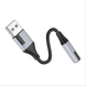 Адаптер BOROFONE BV19 Creator digital audio converter Type-C to 3.5mm чорний 00000001063 фото 3
