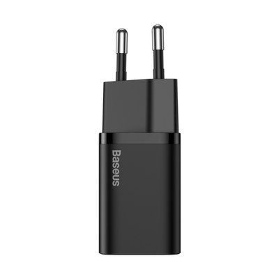 МЗП Baseus Super Si Quick Charger 1C 20W EU Black CCSUP-B01 00000000760 фото