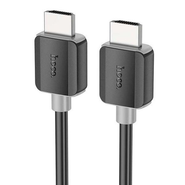 HDTV кабель HOCO US08 HDTV 2.0 male-to-male 4K HD data cable 1m. Black 00000001015 фото