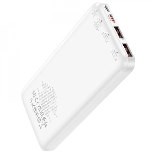 Power Bank Hoco J101 Astute 22.5W 10000mAh White 00000000001 фото