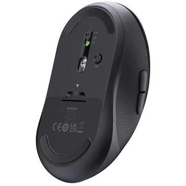 Комп'ютерна бездротова мишка Baseus F02 Ergonomic Wireless Mouse B01055505211-01 White 00000012389 фото