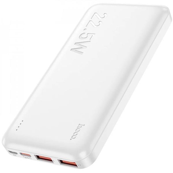 Power Bank Hoco J101 Astute 22.5W 10000mAh White 00000000001 фото