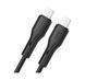 Кабель XO NB-Q231B Rock Series Type-c to Type-C 60W Data Cable Чорний 00000000354 фото 3