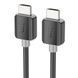 HDTV кабель HOCO US08 HDTV 2.0 male-to-male 4K HD data cable 1m. Black 00000001015 фото 3