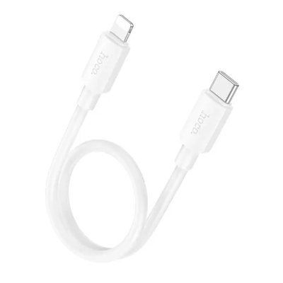 PD Кабель HOCO X96 Hyper PD charging data cable iP(L=0.25M) White 00000001019 фото