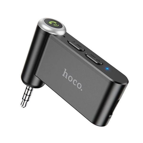 Автомобільний FM-трансмітер Bluetooth (модулятор, ресівер, адаптер) Hoco E58 Magic music Black 00000000612 фото