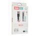 Кабель XO NB-Q166 fast charging usb cable for Type-c 5A/1m Чорний 00000000969 фото 2