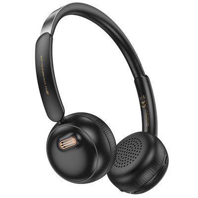 Навушники накладні HOCO W62 Verso retro BT headphones Black 00000000466 фото