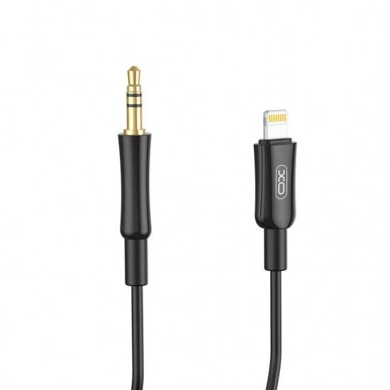 Адаптер XO NB-R255A Lightning to 3.5mm Чорний 00000000989 фото