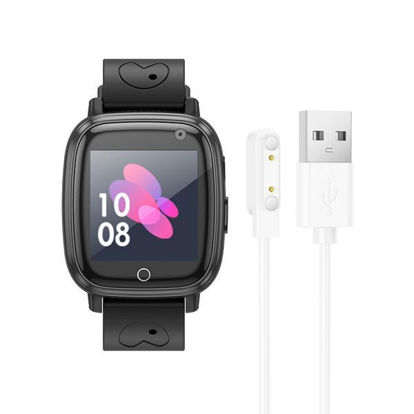 Смарт-годинник дитячий HOCO Y100 children watch with call function Black 00000001079 фото