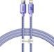 PD кабель Baseus Crystal Shine Series Fast Charging Type-C to iP 20W 1.2mPurple CAJY000205 00000000317 фото 1