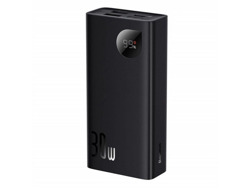 Power Bank Baseus Adaman2 Digital Display Fast Charge 10000mAh 30W Black (PPAD040) 00000001849 фото