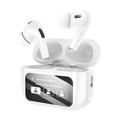 Бездротові навушники Hoco EW72 Soar true wireless ANC Noise Reduction touch screen White 00000000402 фото