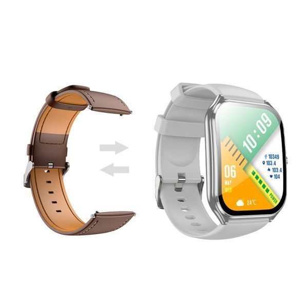 Смарт-годинник HOCO Y28 AMOLED Smart sports watch(call version) Silver 00000001067 фото