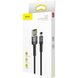 Кабель Baseus Cafule Cable USB for Lightning 1.5A 2.0m (CALKLF-HG1) Grey, Black 00000000083 фото 3