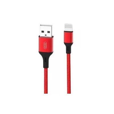 Кабель XO NB143 Braided data cable Lightning 1m Червоний 00000000357 фото