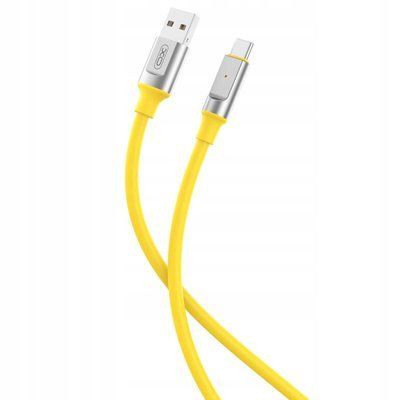 Кабель XO NB251 Liquid Silicone Rubber for Type-c 6A/1m Yellow 00000000917 фото