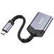 Картрідер HOCO UA25 2-in-1 card reader Type-C Metal gray 00000001016 фото 2