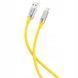 Кабель XO NB251 Liquid Silicone Rubber for Type-c 6A/1m Yellow 00000000917 фото 3