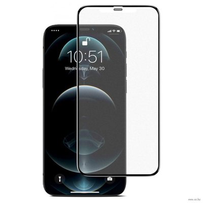 Захисне скло Remax 3D GL-27 for iPhone 12 /12 Pro Black 00000012116 фото