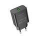 МЗП BOROFONE BA72A Spring 18W/QC3.0/1USB чорний 00000000767 фото 5