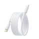 PD кабель Baseus Foamed Silicone Pro Magnetic Tipe-C to Type-C 100W 1m White E0426D01 00000000359 фото 2