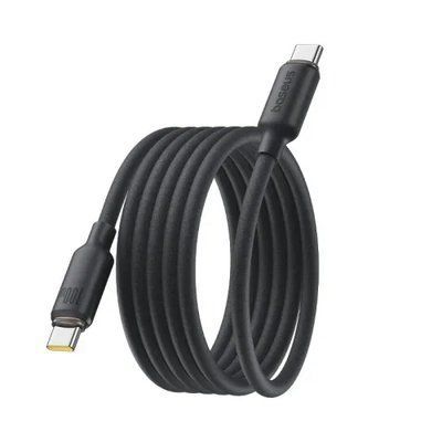 PD кабель Baseus Foamed Silicone Pro Magnetic Tipe-C to Type-C 100W 1m Black E0426D00 00000000360 фото