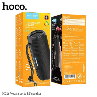 Бездротова портативна колонка Bluetooth Hoco HC16 Vocal sports Black 00000001677 фото