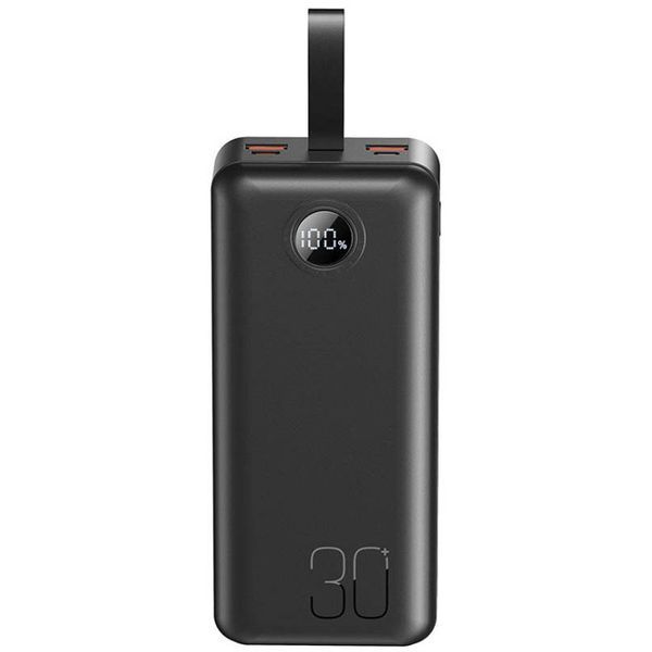Універсальна мобільна батарея XO PR240 USB-C 20W/USB-A 22.5W Fully 30 000 mAh Чорний 00000000920 фото