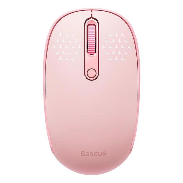 Комп'ютерна миша бездротова Baseus F01B Tri-Mode Wireless Mouse Baby Pink B01055503413-00 00000006701 фото