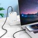 Кабель HOCO U129 Spirit transparent charging data cable iP 1,2m. Black 00000000974 фото 2