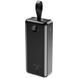 Універсальна мобільна батарея XO PR240 USB-C 20W/USB-A 22.5W Fully 30 000 mAh Чорний 00000000920 фото 3