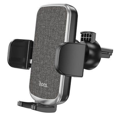 Автотримач Hoco CA94 Polaris push-type air outlet car holder Чорний 00000000871 фото