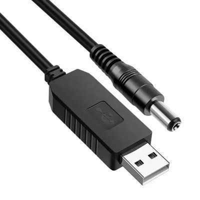 Кабель DU33 USB-DC5521 router power cable 9V/12V 1m 00000000975 фото