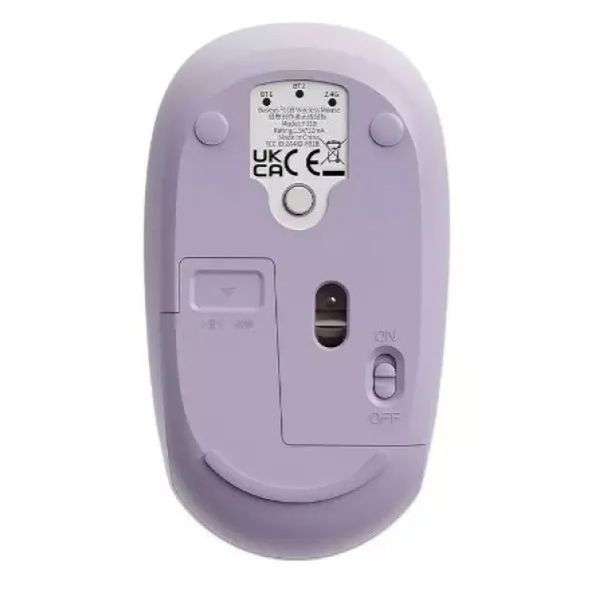 Комп'ютерна миша бездротова Baseus F01B Tri-Mode Wireless Mouse Nebula Purple B01055503513-00 00000006702 фото