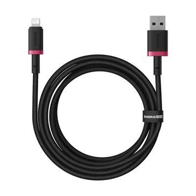 USB кабель Baseus Dura Series USB to Lightning 2.4A 2m Black-red P10377801U01-03 00000000362 фото