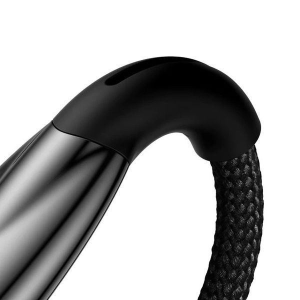PD кабель Baseus Glimmer Series Fast Charging Data Cable Type-C to Type-C 100W 1m Black CADH000701 00000001027 фото